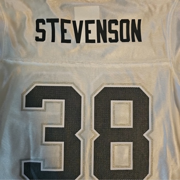 NFL New England Patriots #38 Stevenson Jersey New With Tags Size Girls Small 6 - Picture 6 of 6